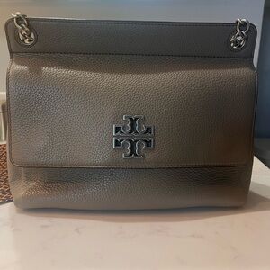 Tory Burch Britten Purse French Gray